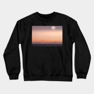 Sunset over a tropical ocean Crewneck Sweatshirt